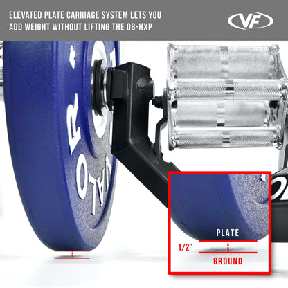 Valor Fitness Weight Bars Standard Multi Grip Trap Bar