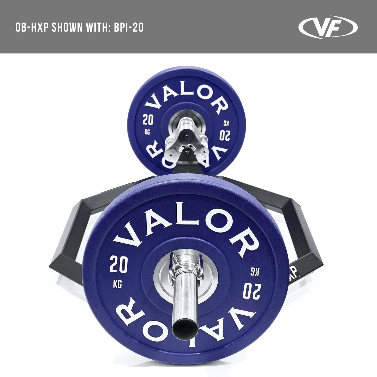 Valor Fitness Weight Bars Standard Multi Grip Trap Bar