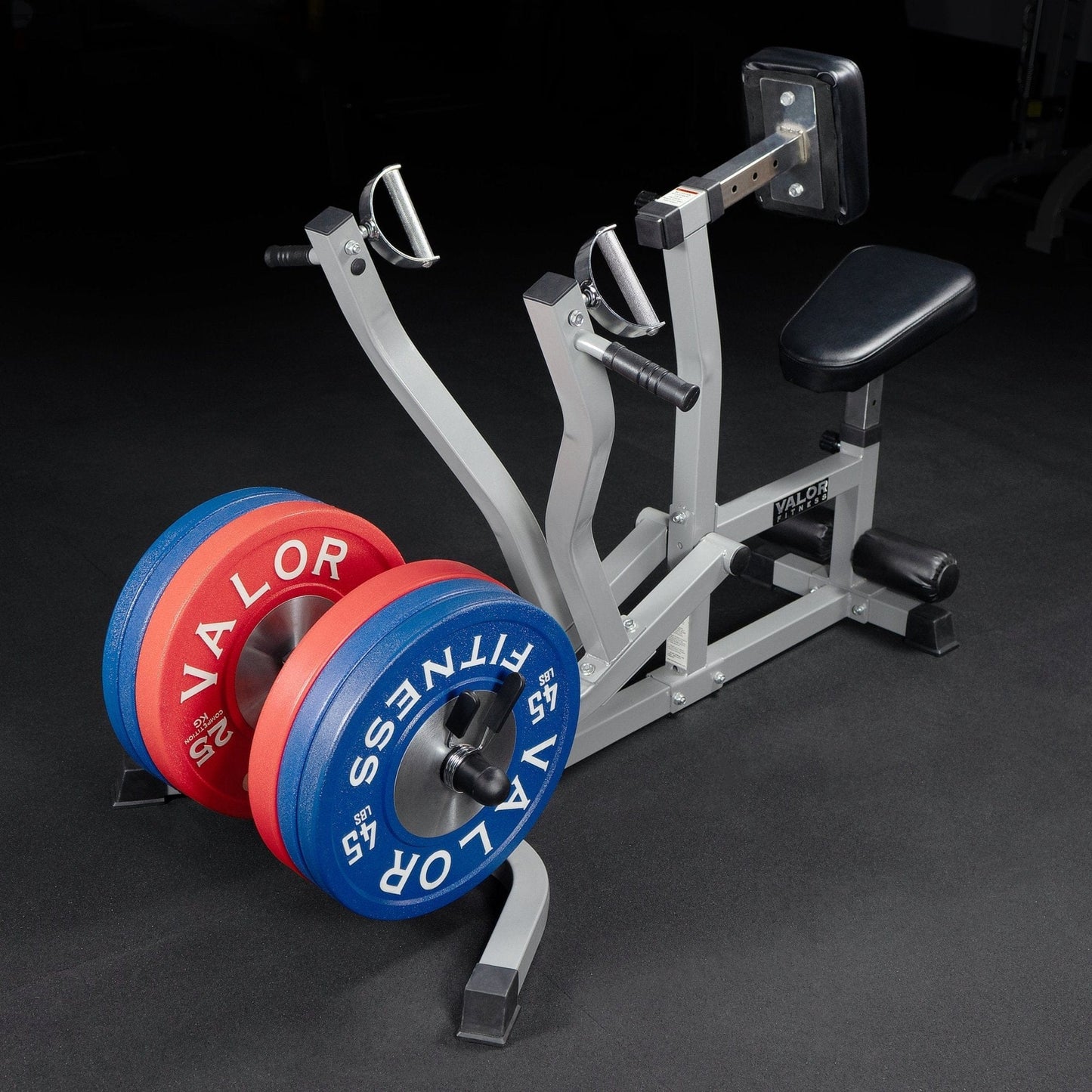 Valor Fitness Weight Lifting Machines & Racks Seated Row Machine w/ Independent Arms