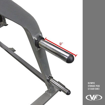 Valor Fitness Weight Lifting Machines & Racks Smith Machine with Olympic Storage Pegs