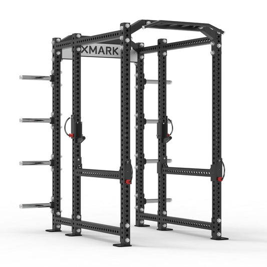 Viper Power Rack with Storage & Flip Down Safeties - Grit Grind Strength