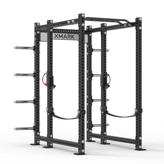 Viper Power Rack with Storage & Strap Safeties - Grit Grind Strength