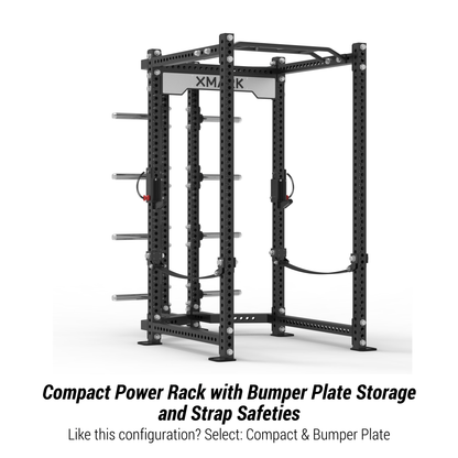 Viper Power Rack with Storage & Strap Safeties - Grit Grind Strength