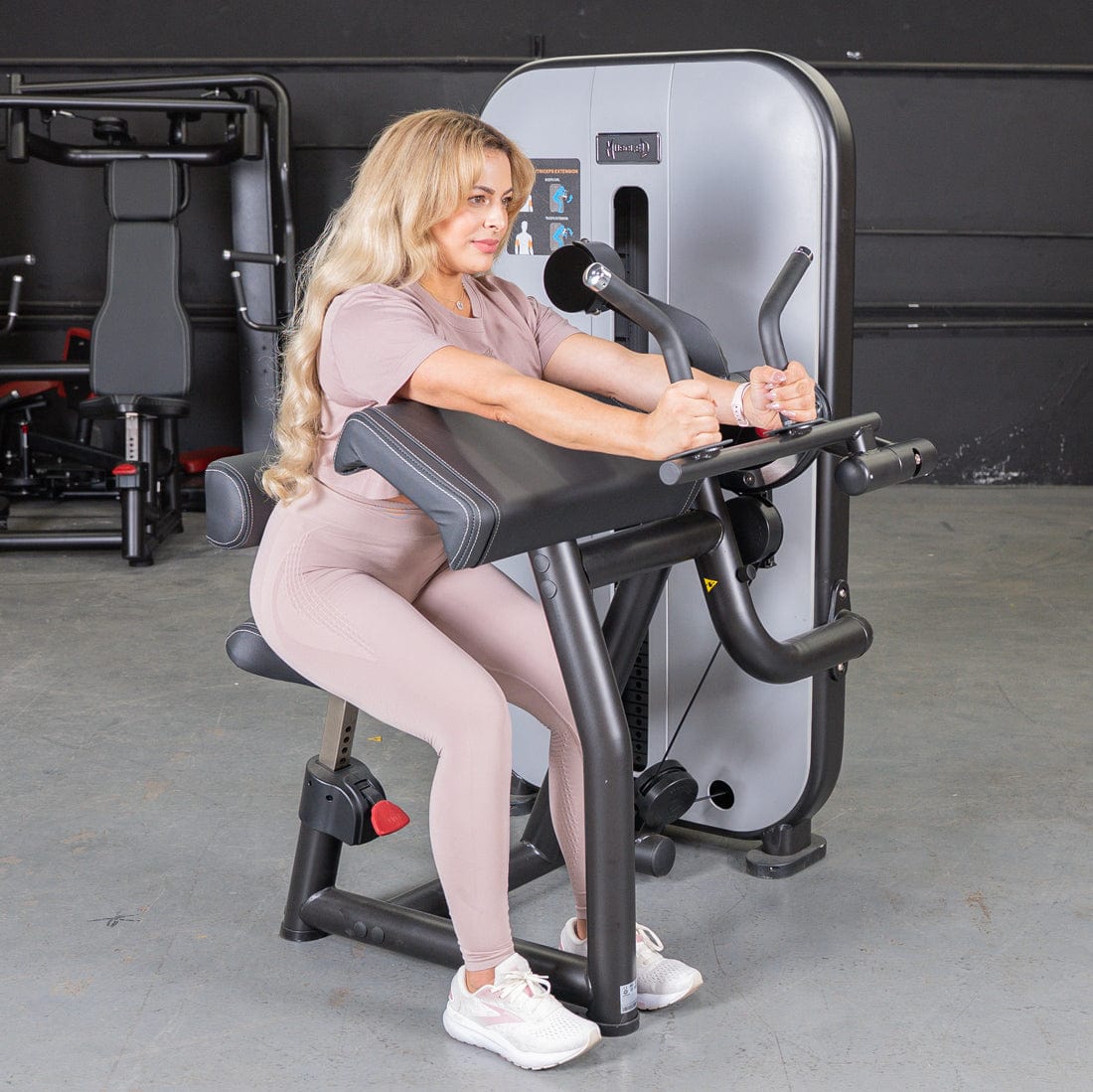 Vogue Biceps Triceps Combo | Commercial Selectorized Machine - Grit Grind Strength