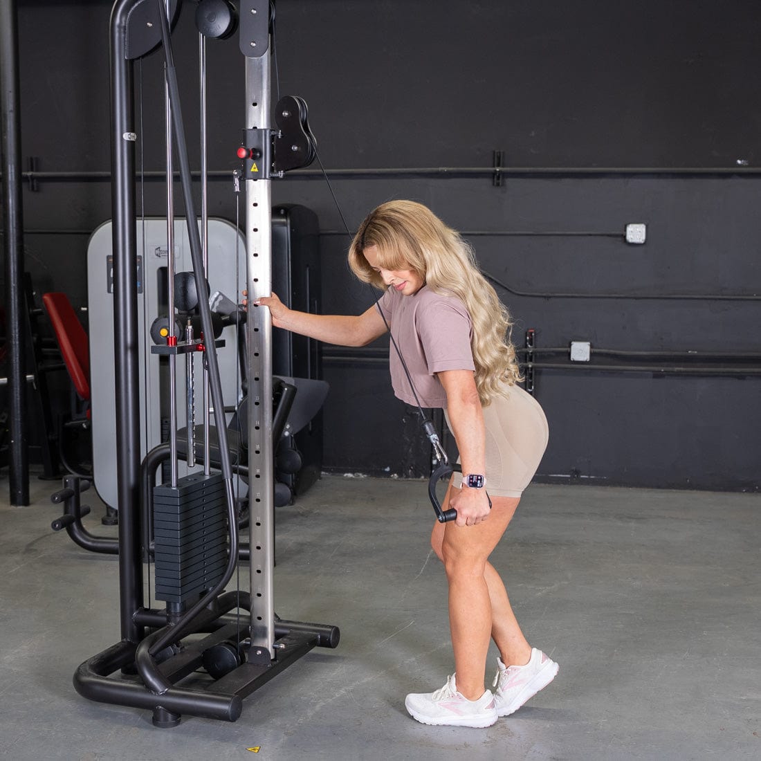 Vogue Cable Crossover - Muscle D Fitness - Pin Selectorized - Chest Back Combo Workouts - Grit Grind Strength