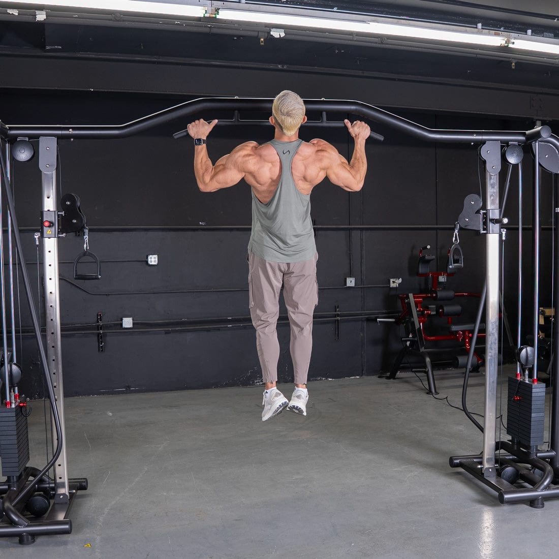 Vogue Cable Crossover - Muscle D Fitness - Pin Selectorized - Chest Back Combo Workouts - Grit Grind Strength