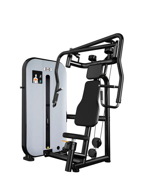 Vogue Chest Press by Muscle D Fitness – Iso - Lateral Convergent Machine - Grit Grind Strength