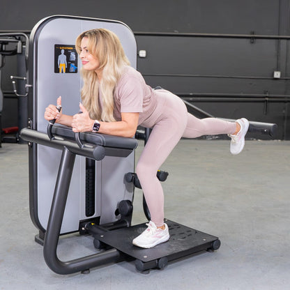 Vogue Glute Extension Machine | Muscle D Fitness Commercial Gym - Grit Grind Strength