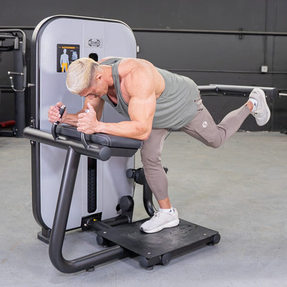 Vogue Glute Extension Machine | Muscle D Fitness Commercial Gym - Grit Grind Strength