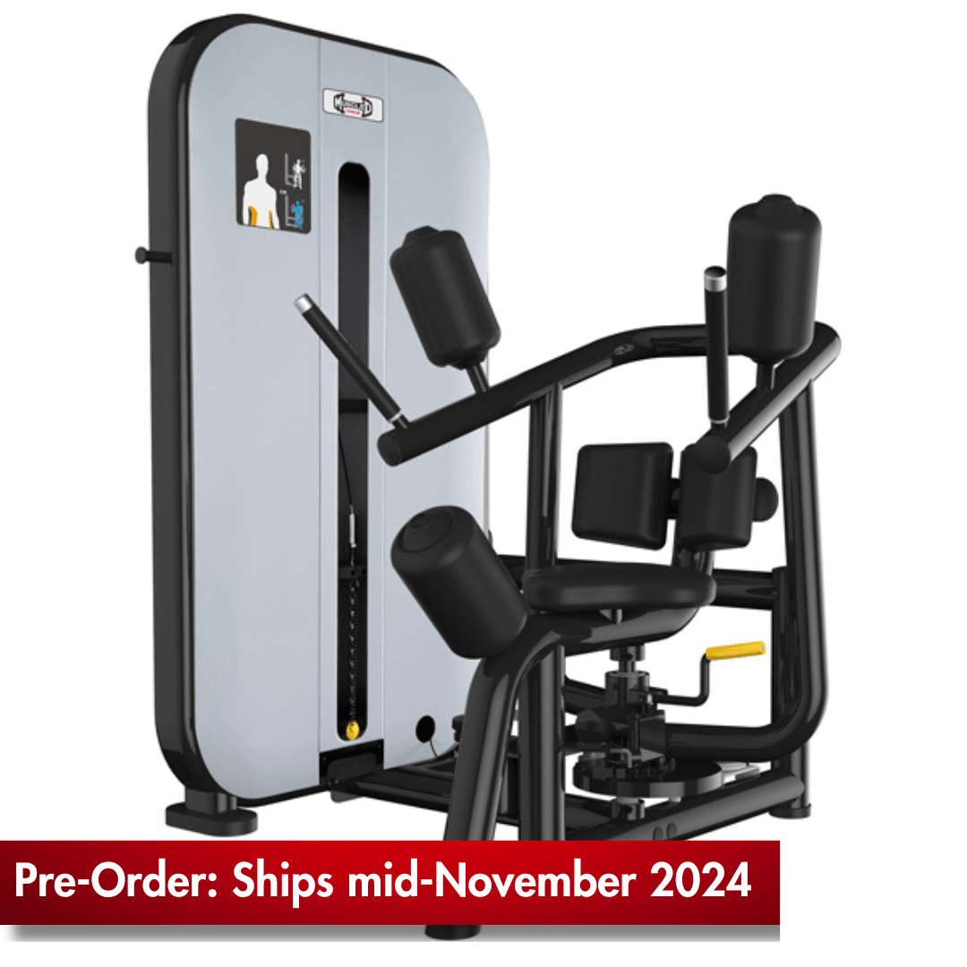 Vogue Rotary Torso - Muscle D Fitness - AdjustableSeat - Pin Selectorized - Grit Grind Strength
