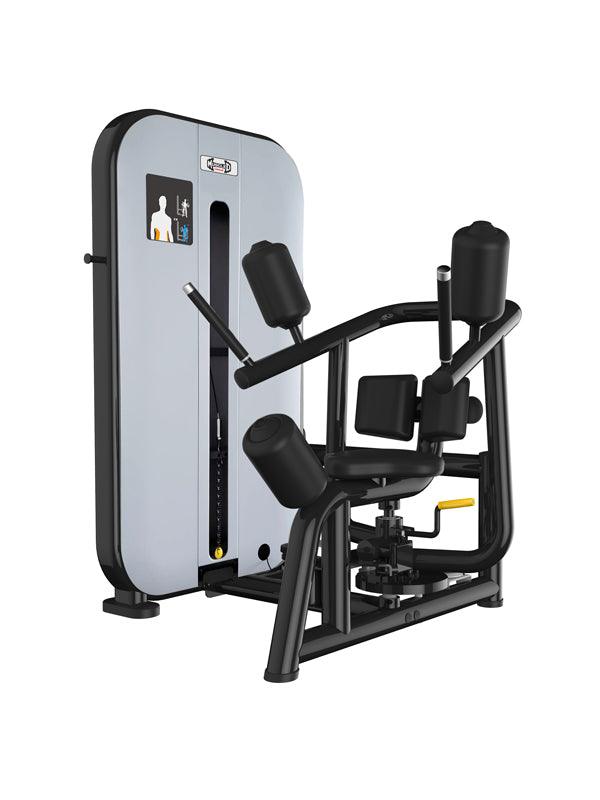 Vogue Rotary Torso - Muscle D Fitness - AdjustableSeat - Pin Selectorized - Grit Grind Strength