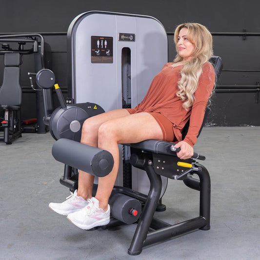 Vogue Seated Leg Curl | Commercial Hamstring Machine | MDF - Grit Grind Strength