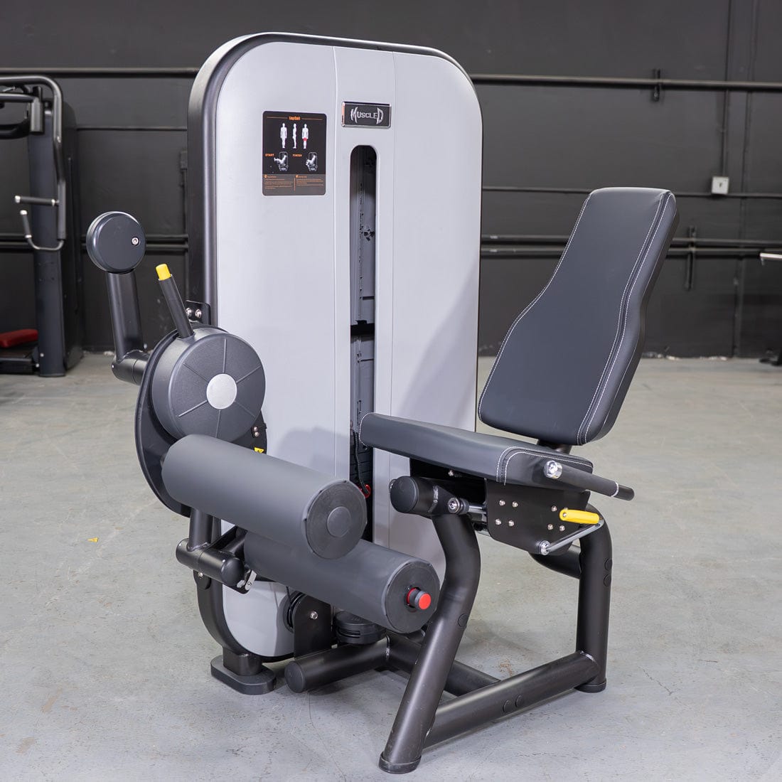 Vogue Seated Leg Curl | Commercial Hamstring Machine | MDF - Grit Grind Strength