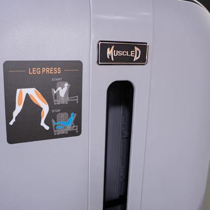 Vogue Selectorized Leg Press | 240lb Stack | Muscle D - Grit Grind Strength