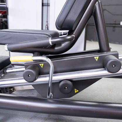 Vogue Selectorized Leg Press | 240lb Stack | Muscle D - Grit Grind Strength