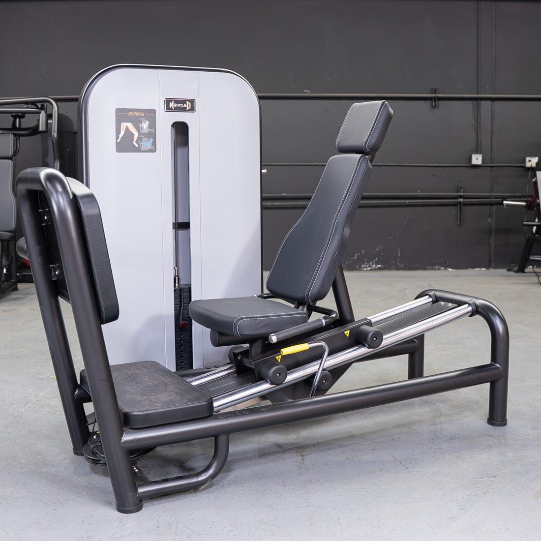 Vogue Selectorized Leg Press | 240lb Stack | Muscle D - Grit Grind Strength