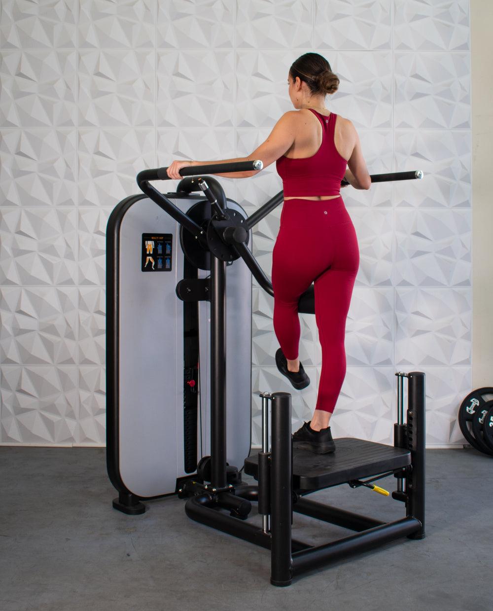 Vogue Selectorized Multi - Hip Machine | Muscle D Fitness Glute Trainer - Grit Grind Strength