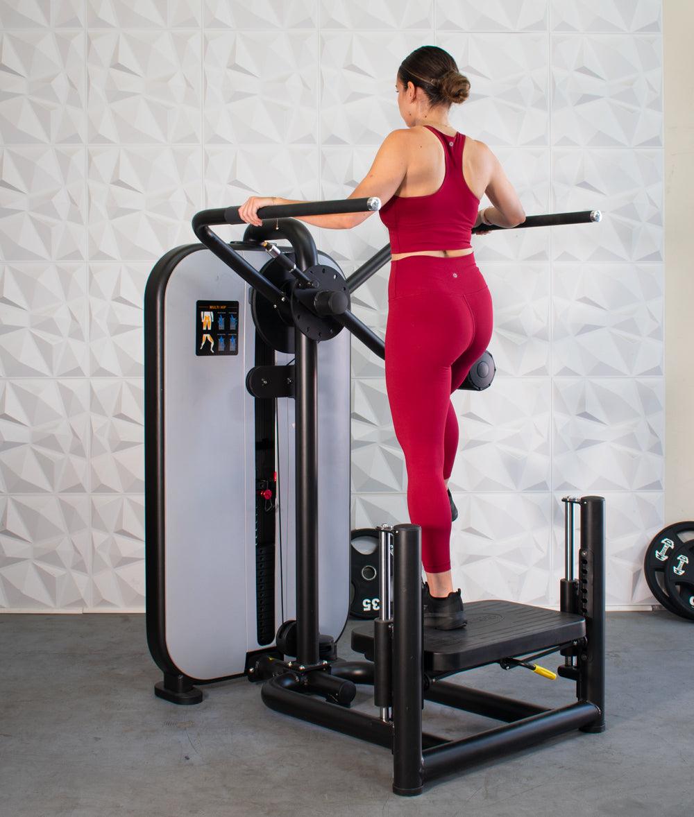 Vogue Selectorized Multi - Hip Machine | Muscle D Fitness Glute Trainer - Grit Grind Strength