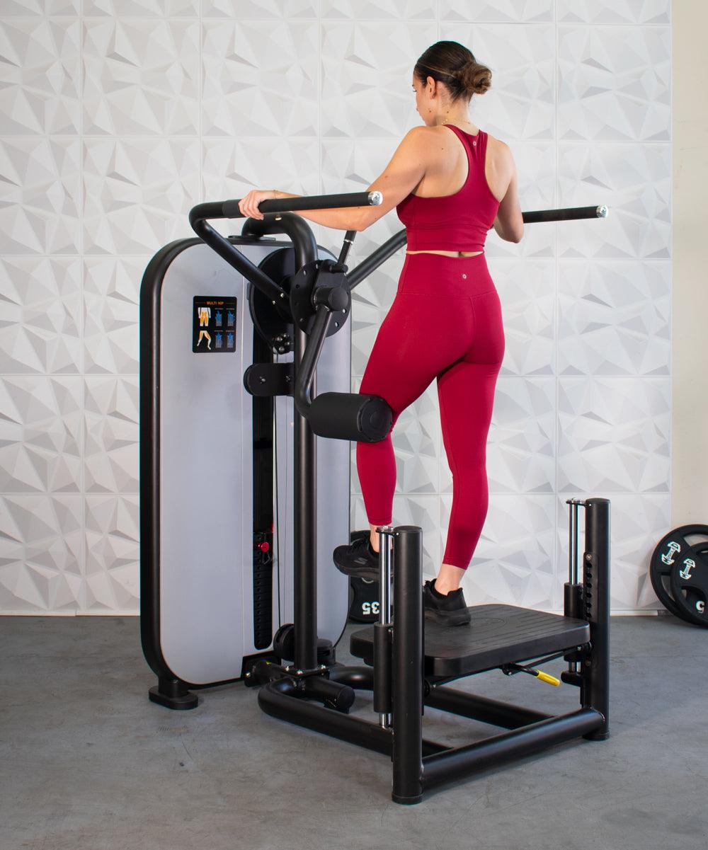 Vogue Selectorized Multi - Hip Machine | Muscle D Fitness Glute Trainer - Grit Grind Strength