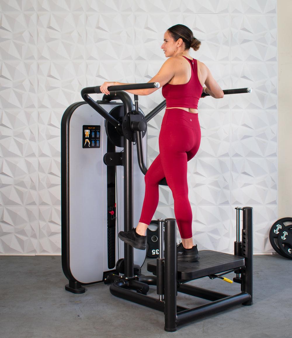 Vogue Selectorized Multi - Hip Machine | Muscle D Fitness Glute Trainer - Grit Grind Strength