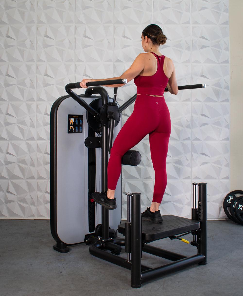 Vogue Selectorized Multi - Hip Machine | Muscle D Fitness Glute Trainer - Grit Grind Strength