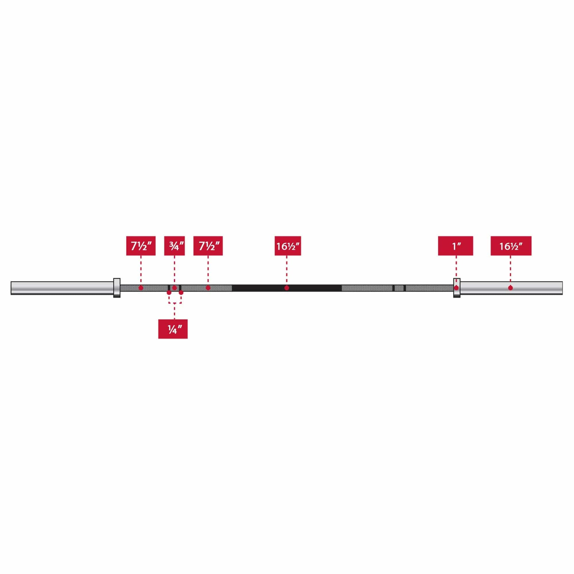 Voodoo: 7ft Olympic Weightlifting Bar - Grit Grind Strength