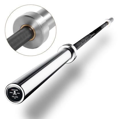 Voodoo: 7ft Olympic Weightlifting Bar - Grit Grind Strength