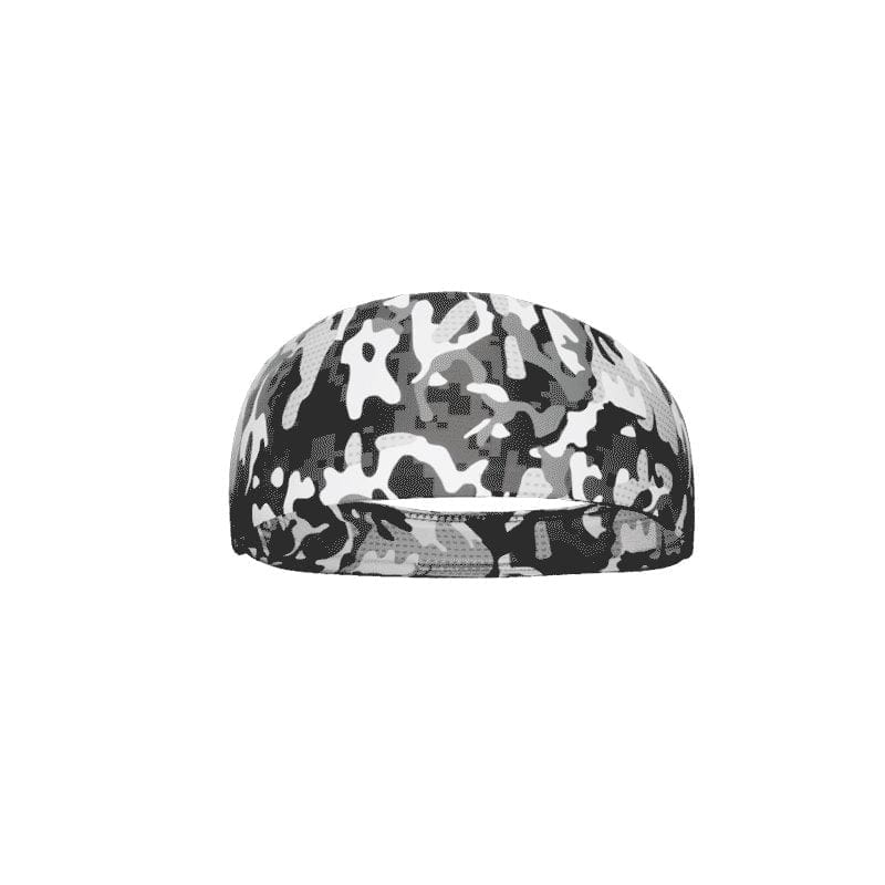 White Dual Camo Headband - Grit Grind Strength
