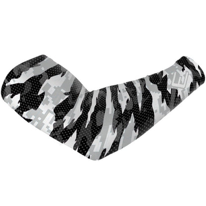 White Fierce Arm Sleeve - Grit Grind Strength
