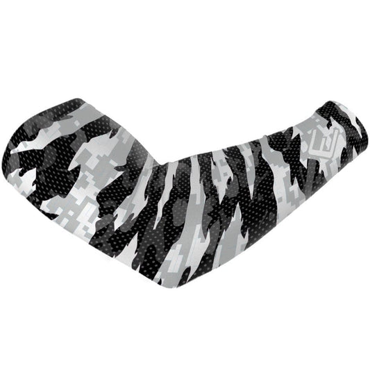 White Fierce Arm Sleeve - Grit Grind Strength