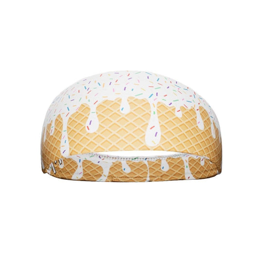 White Ice Cream Headband - Grit Grind Strength