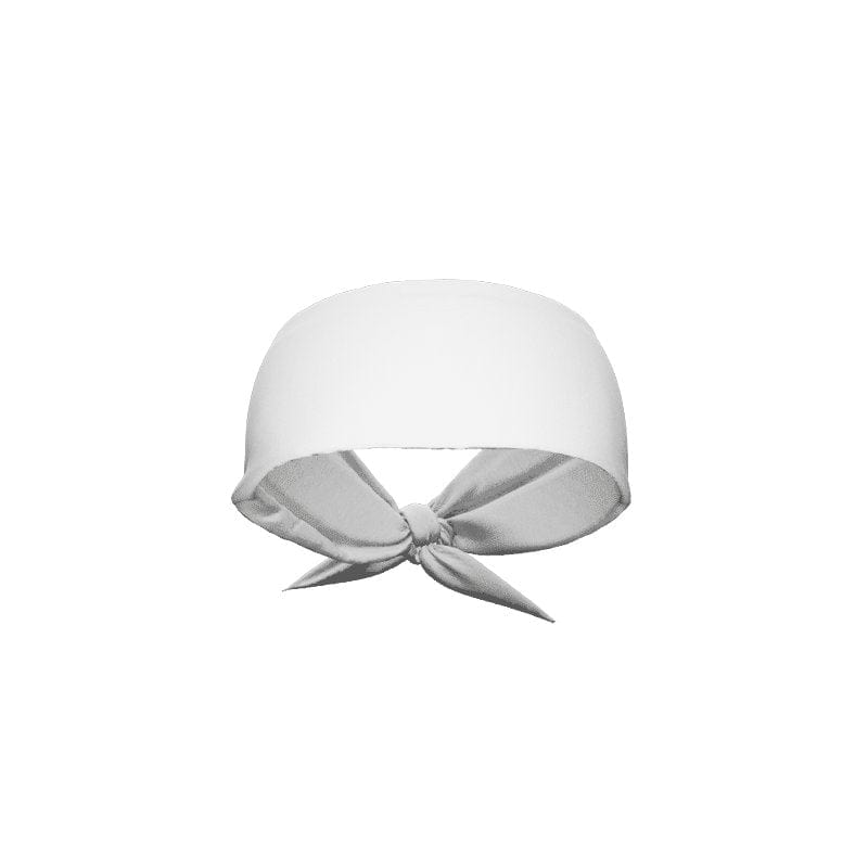 White Tie Headband - Grit Grind Strength