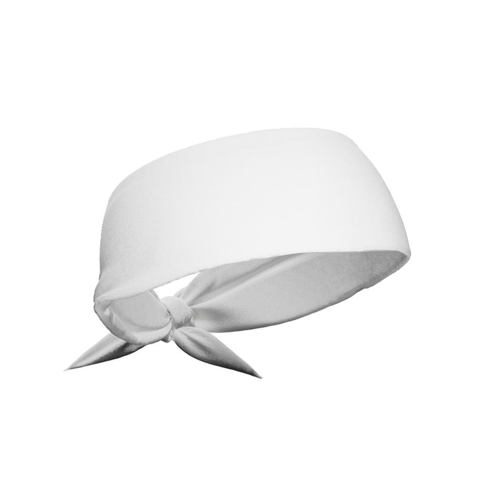 White Tie Headband - Grit Grind Strength