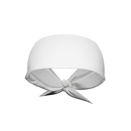 White Tie Headband - Grit Grind Strength
