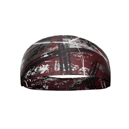 Wicked Maroon Headband - Grit Grind Strength