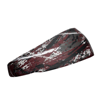 Wicked Maroon Headband - Grit Grind Strength