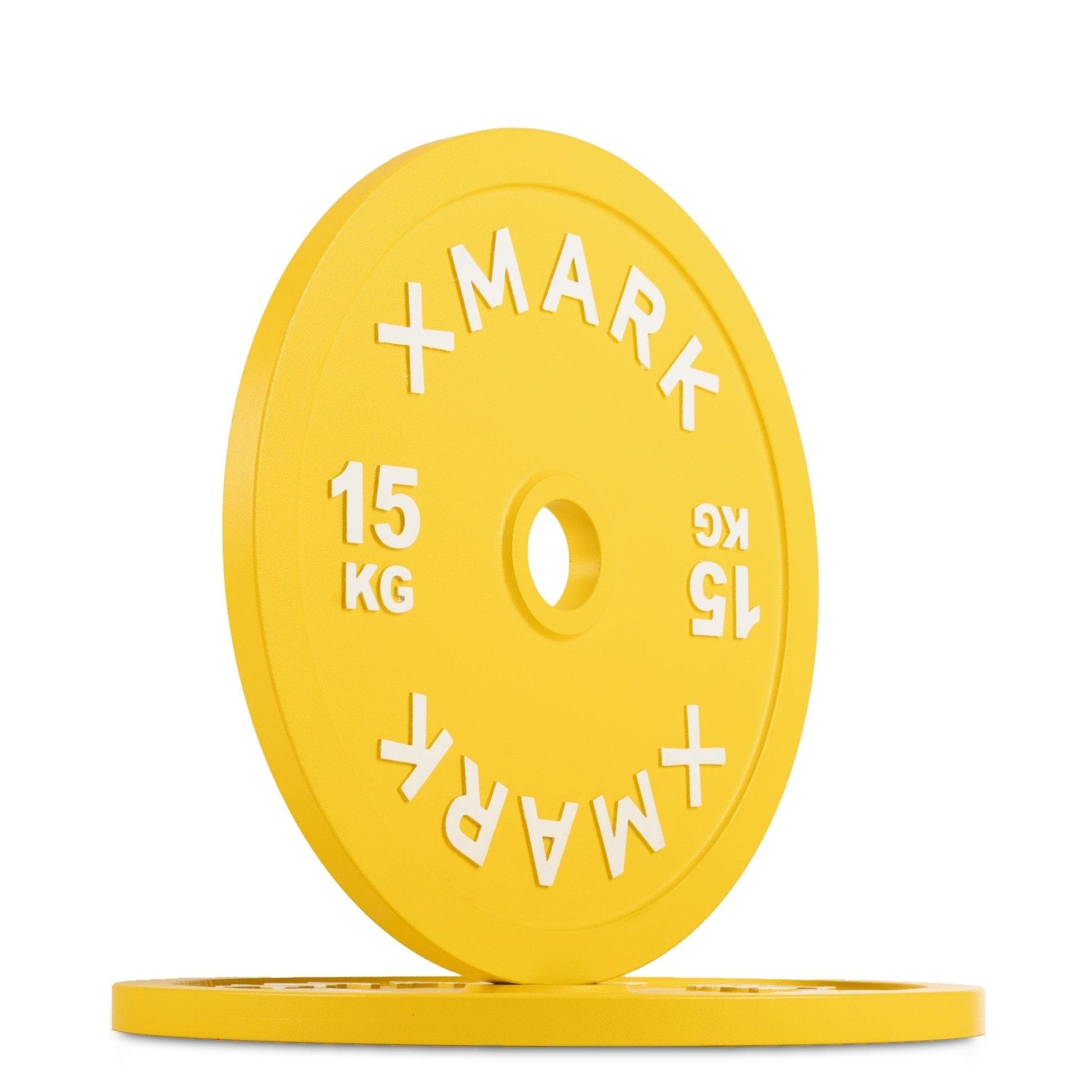 XMARK 15 kg Pair Powerlifting Calibrated Steel Plates (kg)
