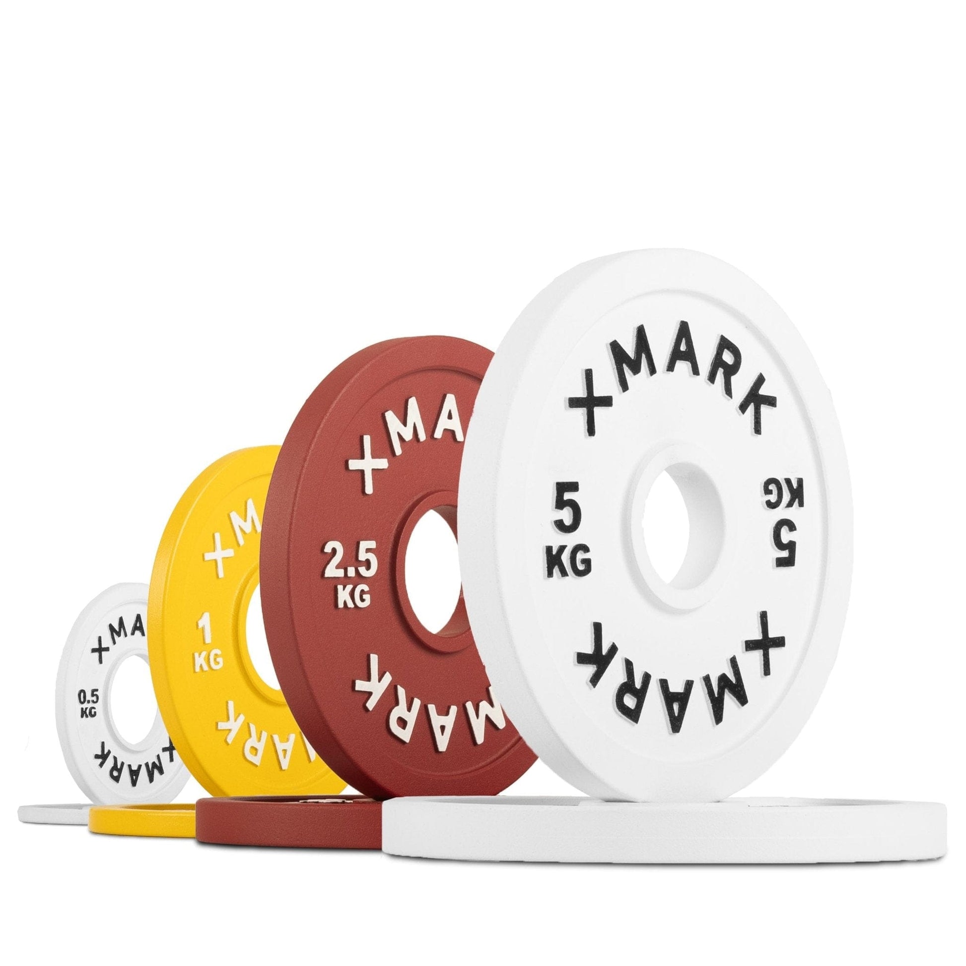 XMARK 18 kg Change Set Powerlifting Calibrated Steel Plates (kg)