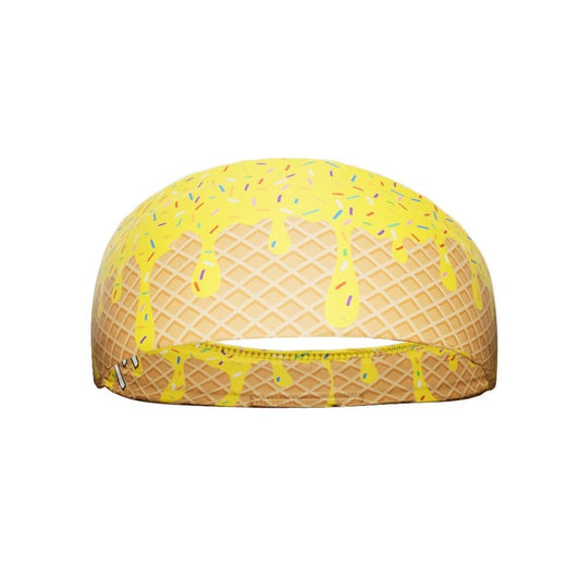 Yellow Ice Cream Headband - Grit Grind Strength